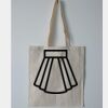Budget Calico Tote Bag Thumbnail