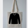 Budget Calico Tote Bag Thumbnail