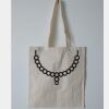 Budget Calico Tote Bag Thumbnail