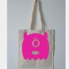 Budget Calico Tote Bag Thumbnail