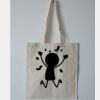 Budget Calico Tote Bag Thumbnail
