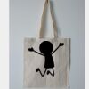 Budget Calico Tote Bag Thumbnail