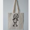 Budget Calico Tote Bag Thumbnail