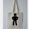 Budget Calico Tote Bag Thumbnail