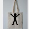 Budget Calico Tote Bag Thumbnail