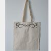 Budget Calico Tote Bag Thumbnail
