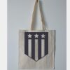 Budget Calico Tote Bag Thumbnail