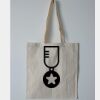 Budget Calico Tote Bag Thumbnail
