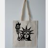 Budget Calico Tote Bag Thumbnail