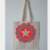 Budget Calico Tote Bag Thumbnail