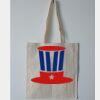 Budget Calico Tote Bag Thumbnail