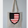 Budget Calico Tote Bag Thumbnail